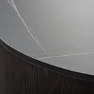 Mesa de centro de mármol sintético Mirleft pequeña
