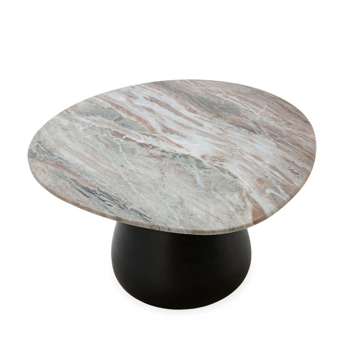 Mesa de centro de mármol y mango Glyfada