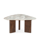Mesa de centro de mármol y mango Moaña