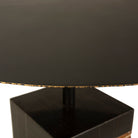 Mesa de centro de metal y mármol Miano