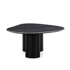 Mesa de centro de metal y mármol Tàrrega