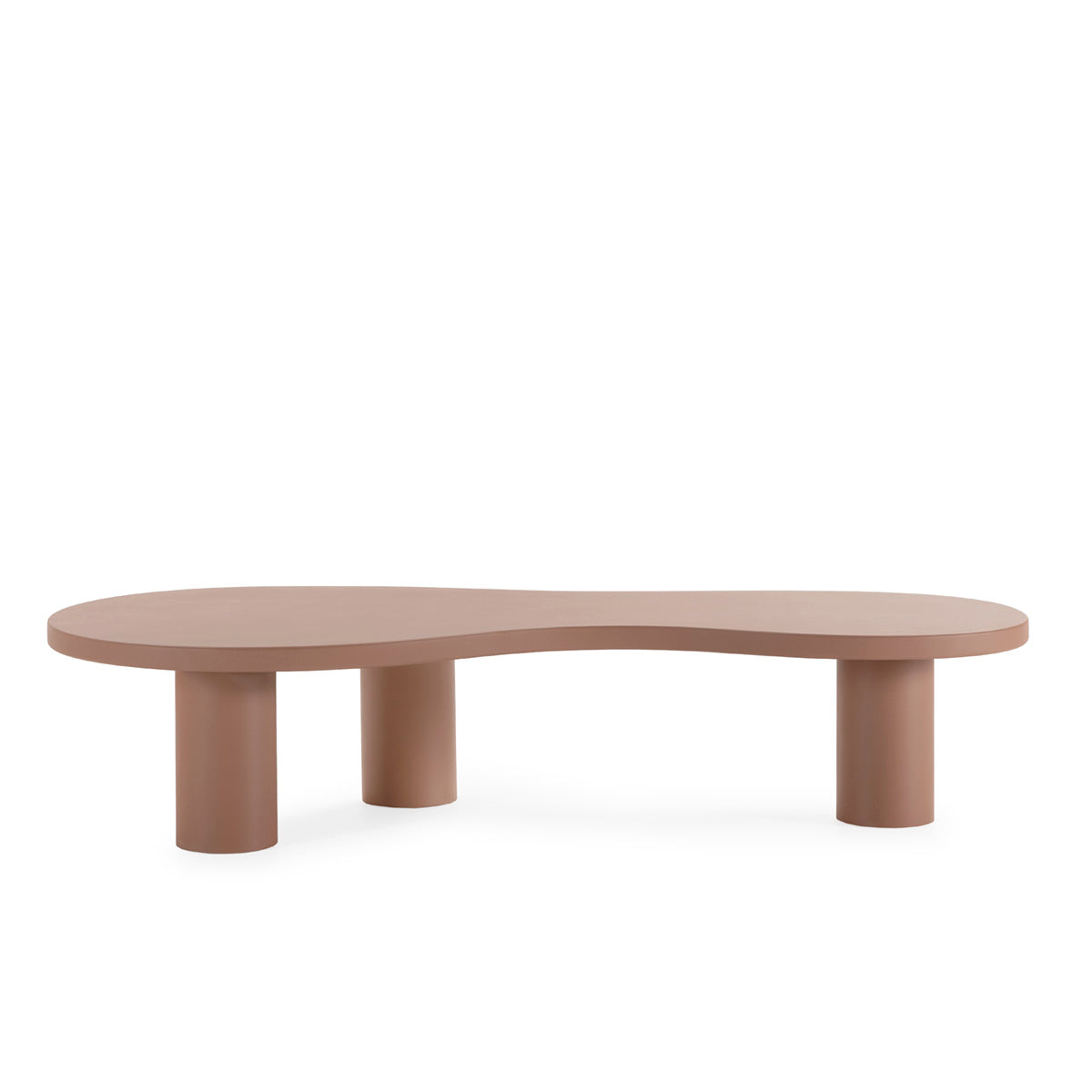 Mesa de centro de piedra y resina Ercolano