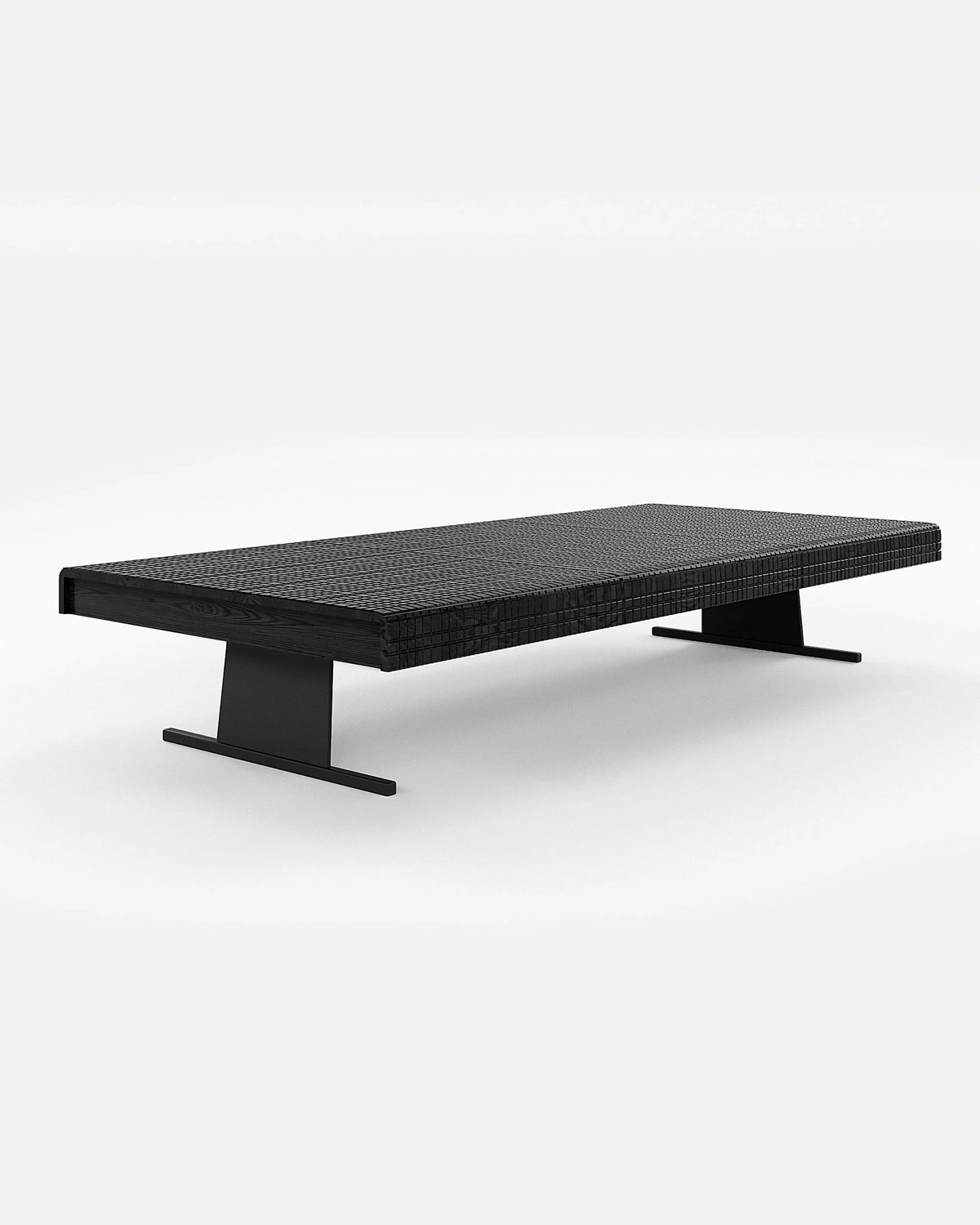 Mesa de centro de teca Forge