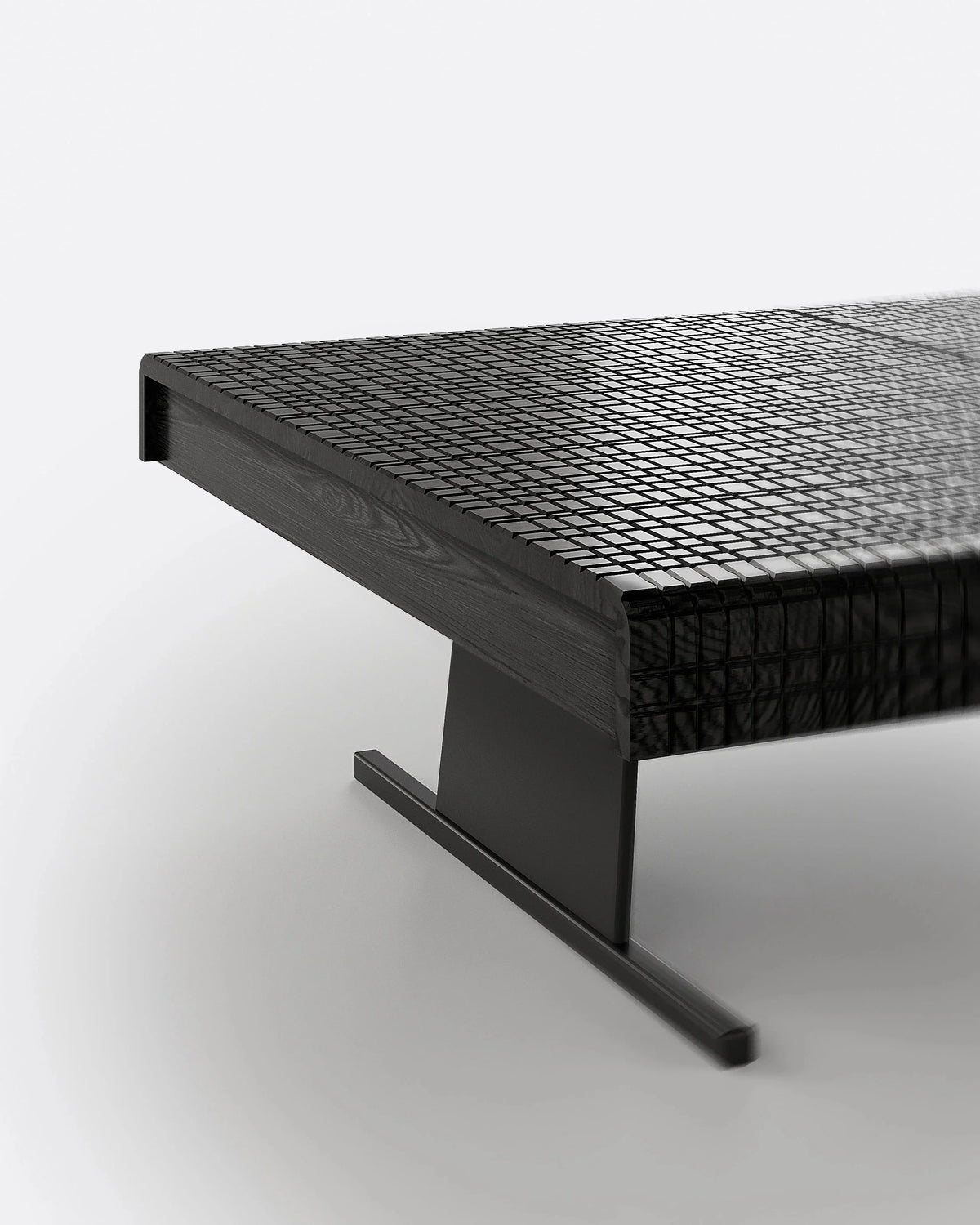 Mesa de centro de teca Forge