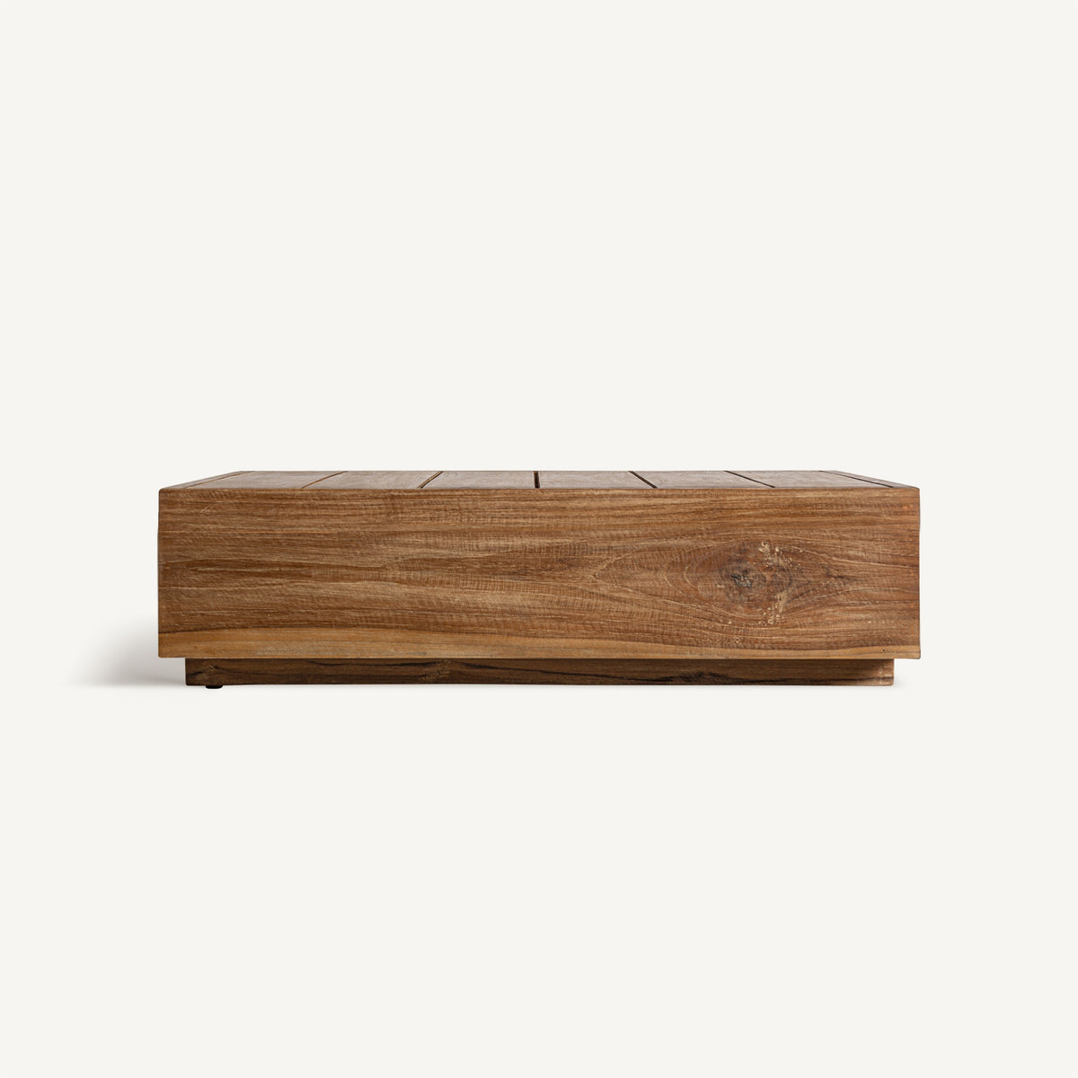 Mesa de centro de teca reciclada Elba