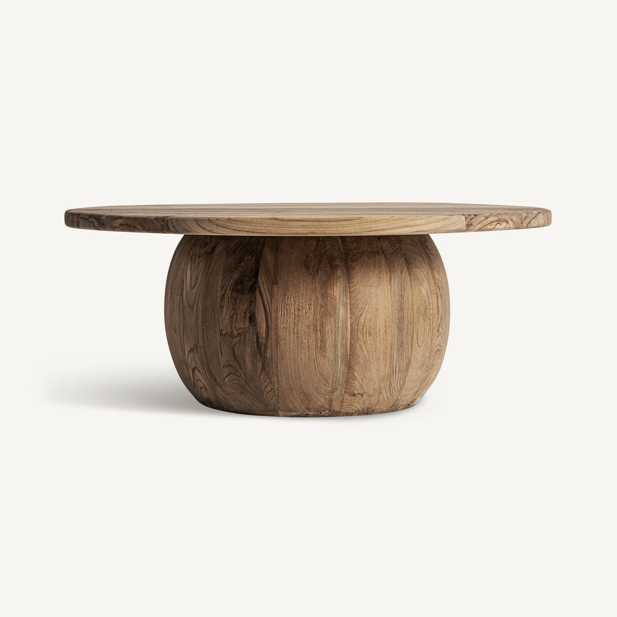 Mesa de centro de teca reciclada Furore 90 x 90 cm