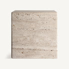 Mesa de centro de travertino Favignana 45 cm