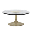 Mesa de centro de vidrio y aluminio Benalmádena