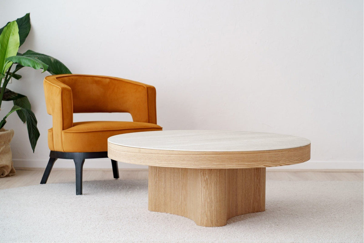 Mesa de Centro Giulio - #pino_y_jacaranda#