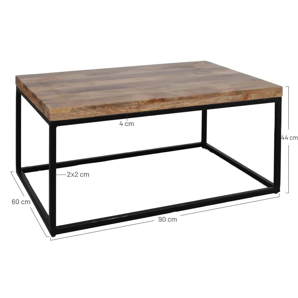 Mesa de Centro Mauritania - pino_y_jacaranda