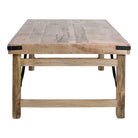 Mesa de centro plegable de madera tropical Donna