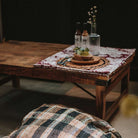 Mesa de centro plegable de madera tropical Donna