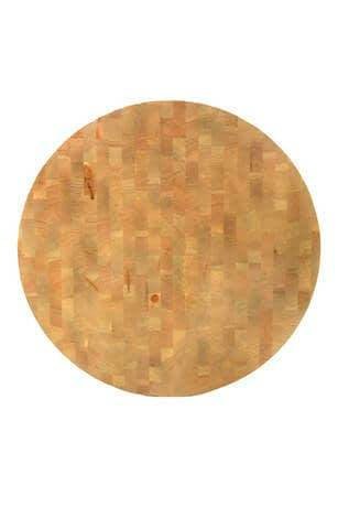 Mesa de Centro Redonda Pío - pino_y_jacaranda