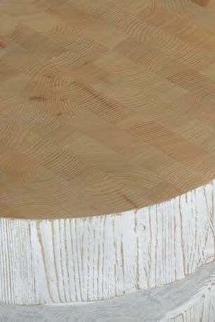 Mesa de Centro Redonda Pío - pino_y_jacaranda