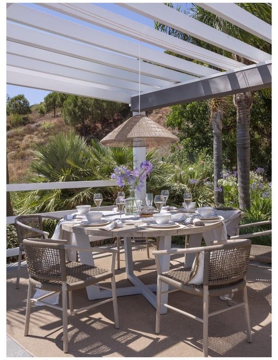 Mesa de Comedor Asmara - #pino_y_jacaranda#