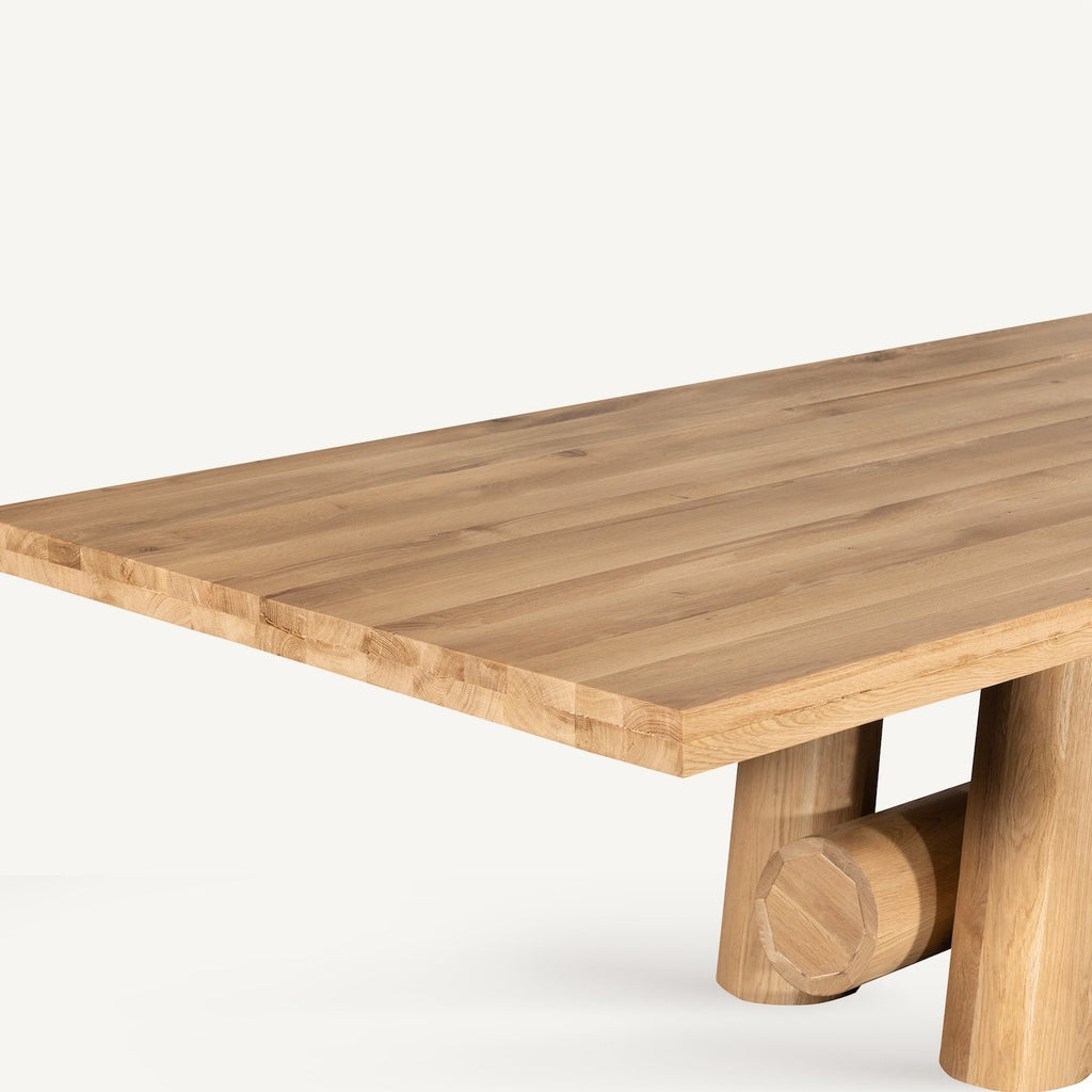 Mesa de Comedor Bascom - #pino_y_jacaranda#