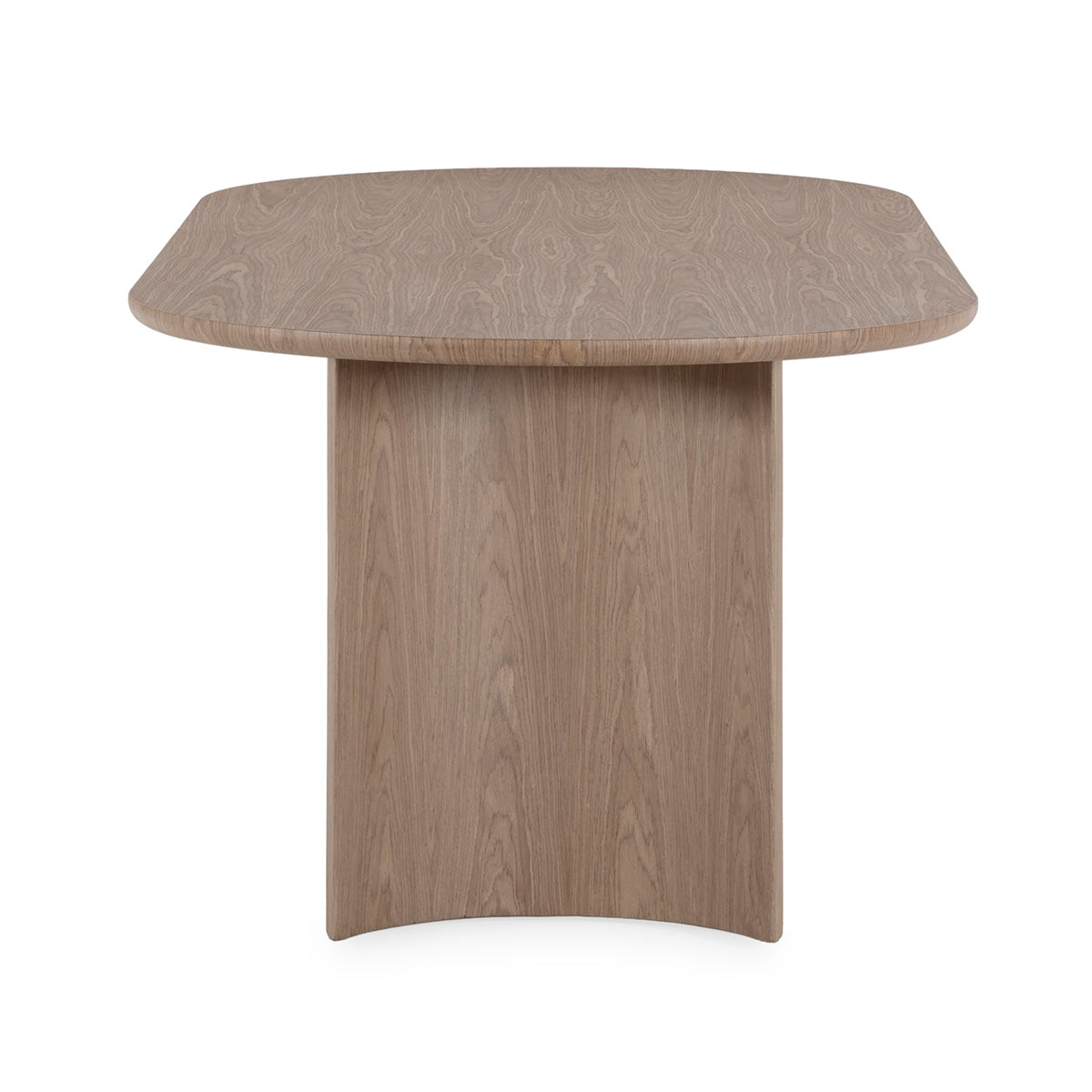 Mesa de comedor de chapa de álamo Valadares