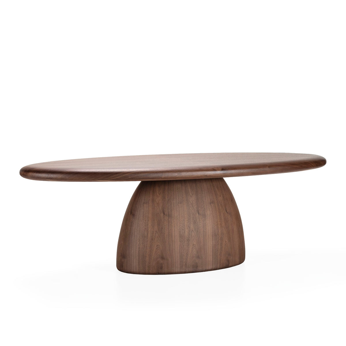 Mesa de comedor de chapa de nogal Alonissos