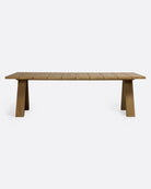 Mesa de comedor de exterior de teca Batu