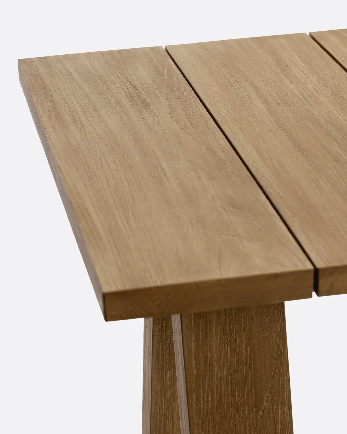 Mesa de comedor de exterior de teca Batu