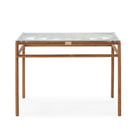 Mesa de comedor de exterior de teca Oleiros