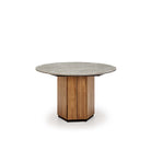 Mesa de comedor de exterior de teca Vercelli