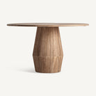 Mesa de comedor de madera de mango Mojácar 130 x 130 cm
