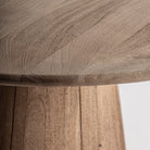 Mesa de comedor de madera de mango Mojácar 130 x 130 cm