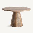 Mesa de comedor de madera de mango Níjar Ø120 cm
