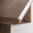 Mesa de comedor de madera de mango Rubite