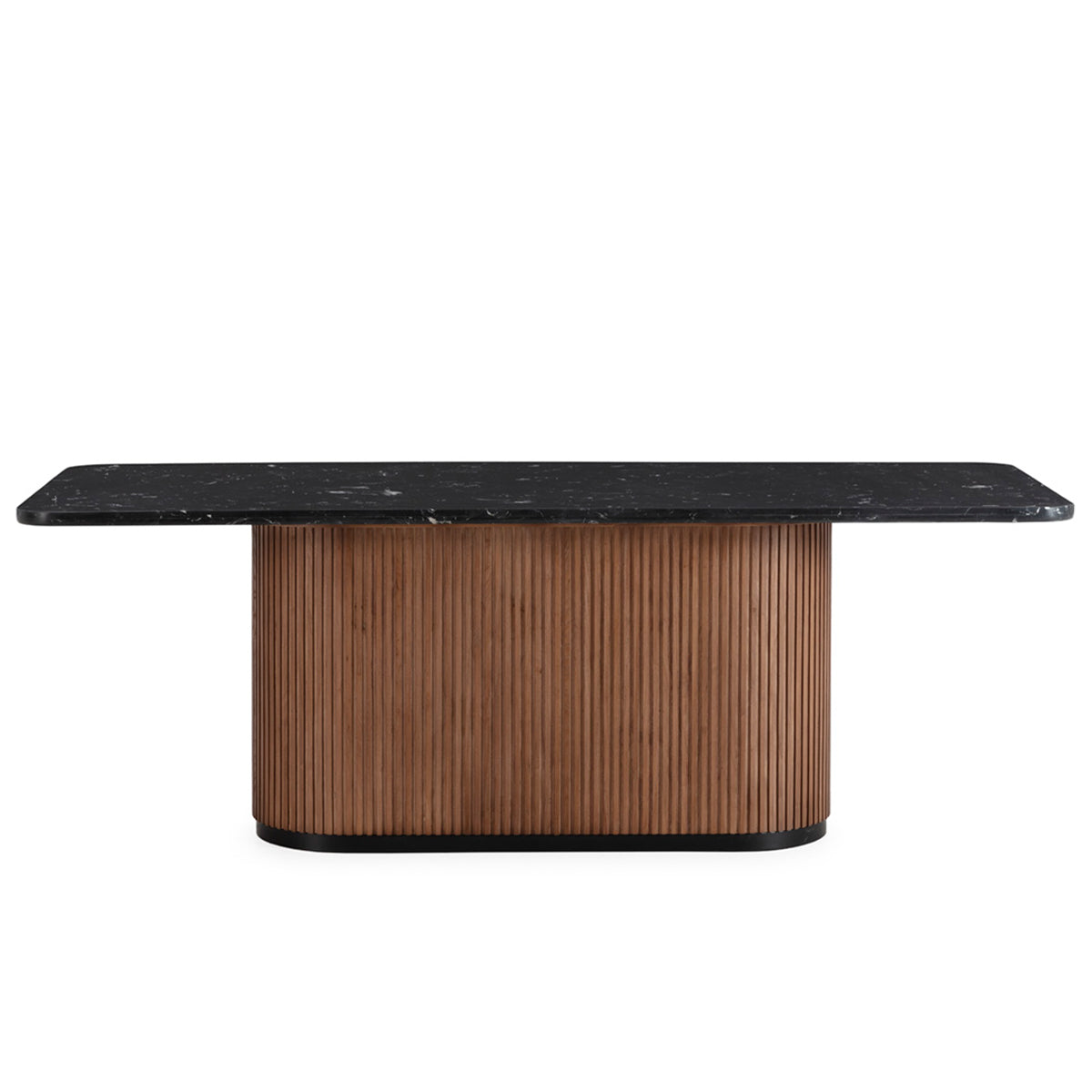 Mesa de comedor de madera de olmo Gallarate
