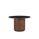 Mesa de comedor de madera de olmo Metamorfosi