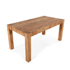Mesa de comedor de madera de pino recuperado Domodossola