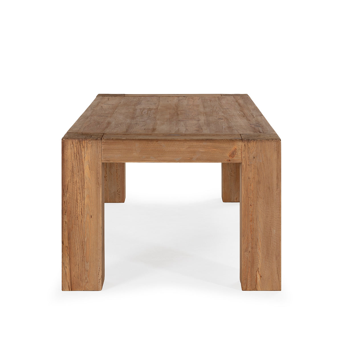 Mesa de comedor de madera de pino recuperado Ferrol