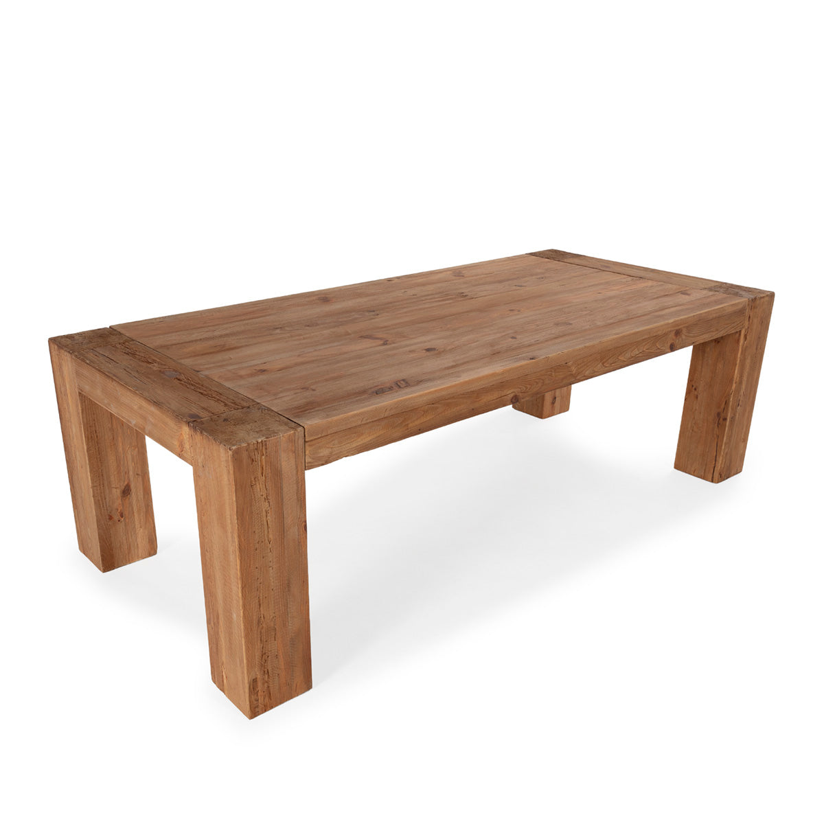 Mesa de comedor de madera de pino recuperado Ferrol