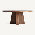 Mesa de comedor de madera de sal Lobras Ø170 cm
