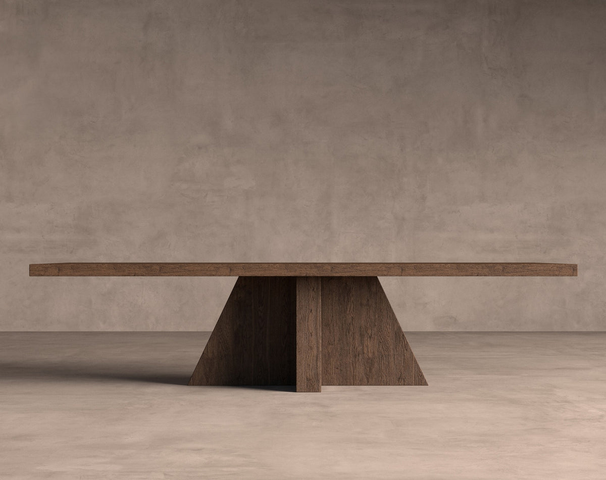 Mesa de comedor de madera de sal Lobras 320 cm