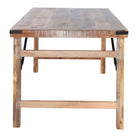 Mesa de comedor de madera envejecida Agnolo