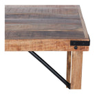 Mesa de comedor de madera envejecida Agnolo