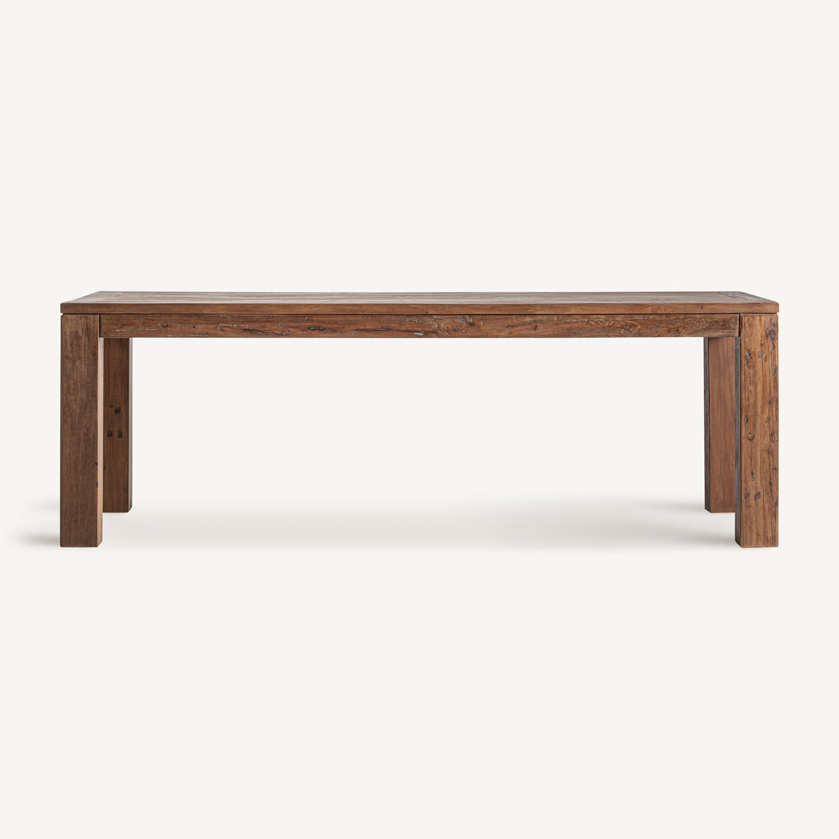 Mesa de comedor de madera recuperada Benecid