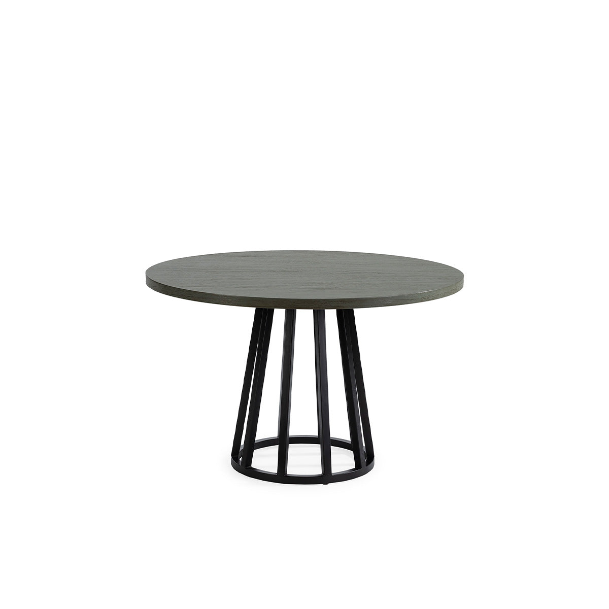 Mesa de comedor de madera y metal Balma