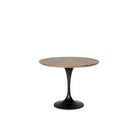 Mesa de comedor de madera y metal Cres