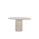 Mesa de comedor de mármol travertino Viladecans