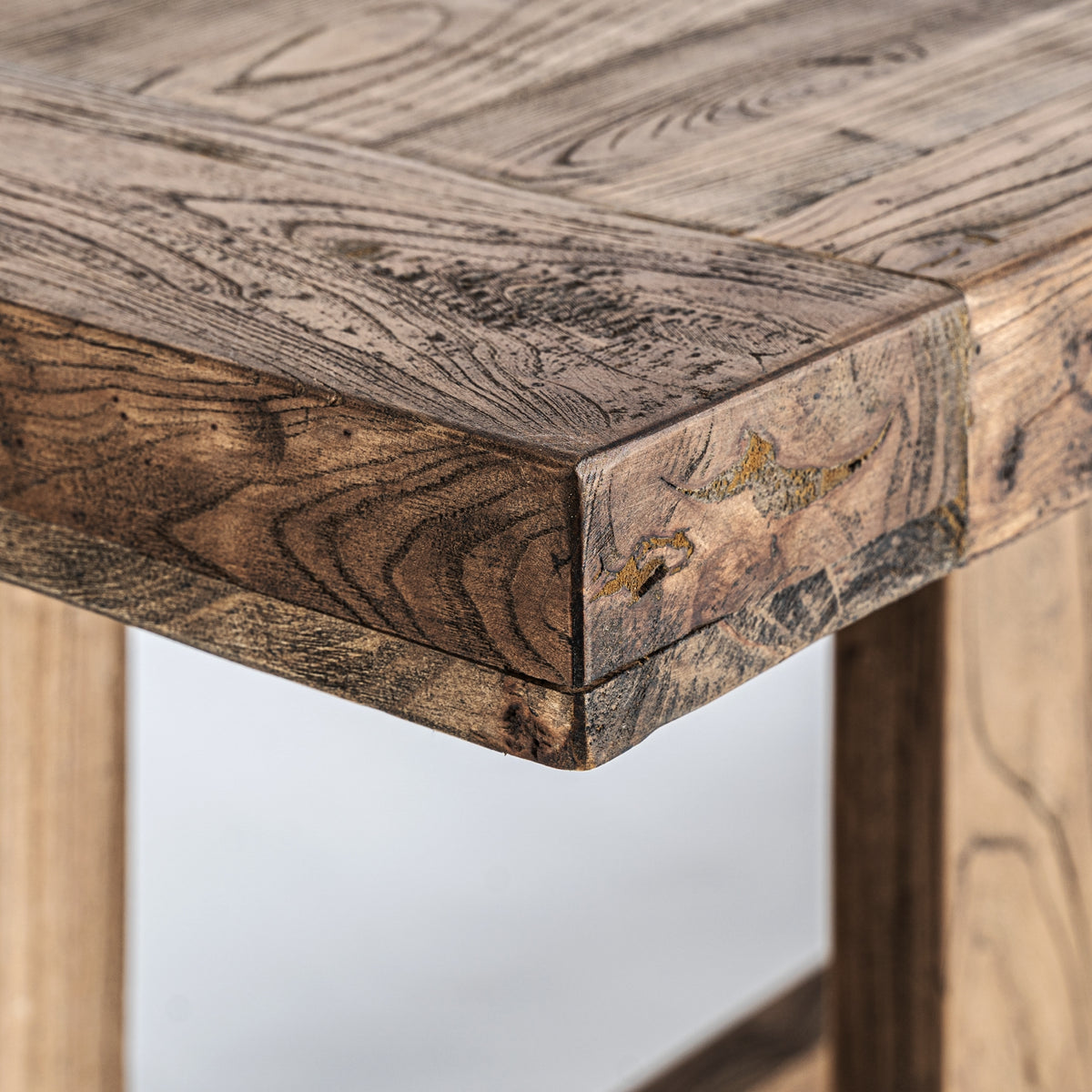 Mesa de comedor de olmo Carboneras 280 cm