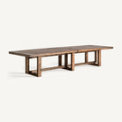 Mesa de comedor de olmo Carboneras 400 cm