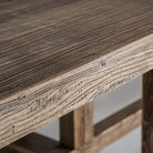 Mesa de comedor de olmo Carboneras 400 cm