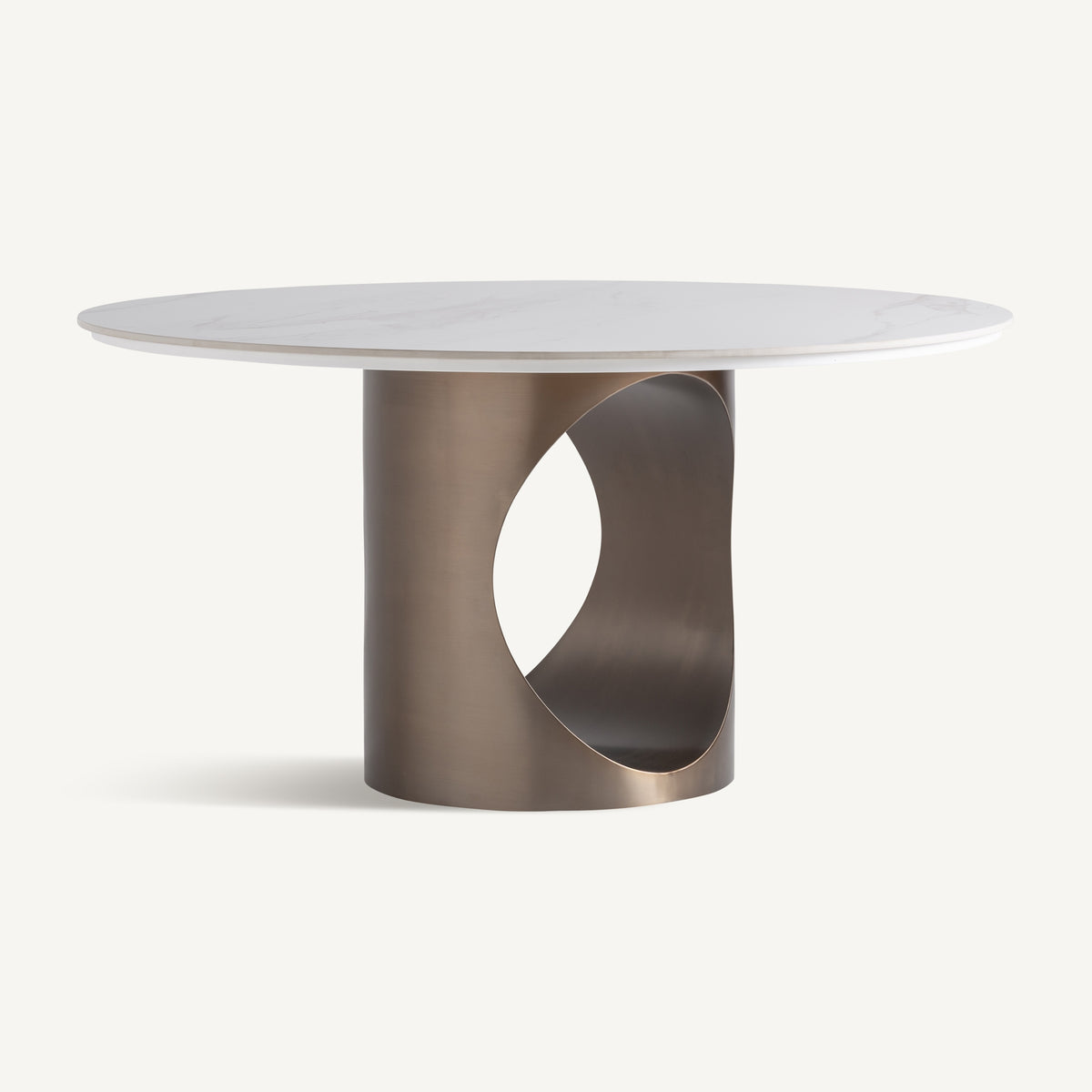 Mesa de comedor de piedra sinterizada Rabat
