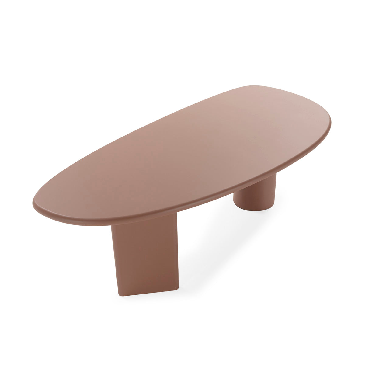 Mesa de comedor de piedra y resina Casamassima