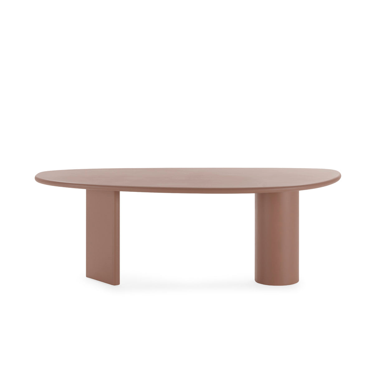 Mesa de comedor de piedra y resina Casamassima