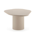 Mesa de comedor de piedra y resina Eboli